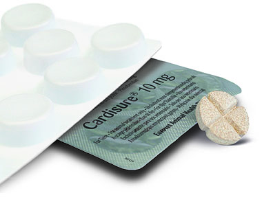 Cardisure blister pack